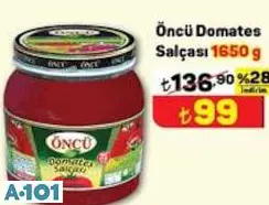 ÖNCÜ DOMATES SALÇASI 1650 G